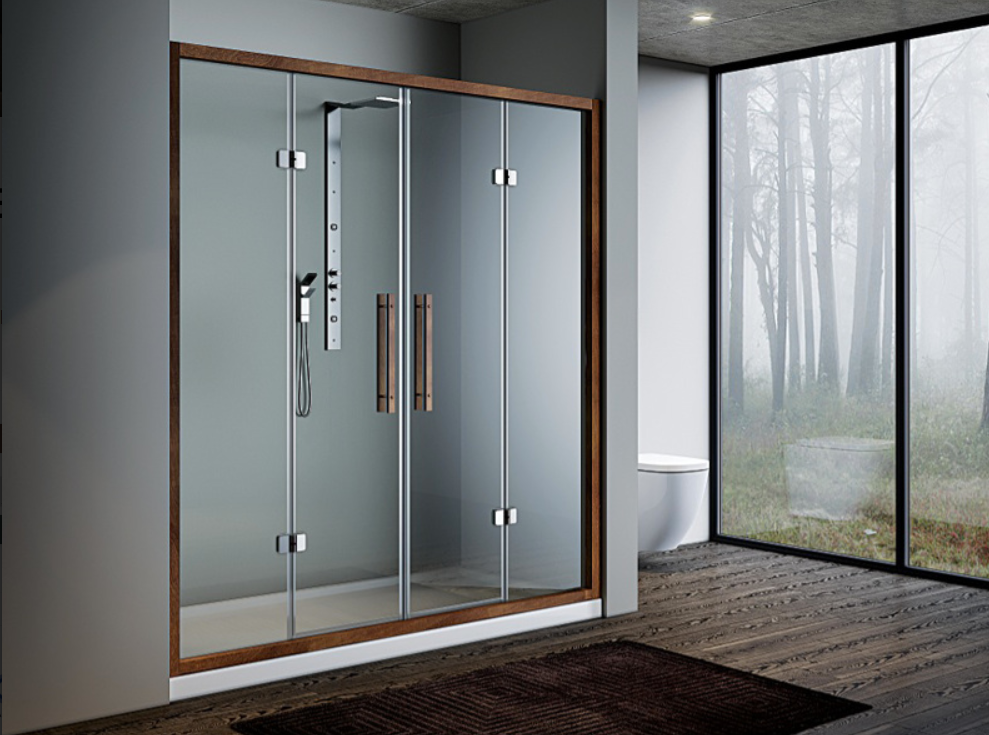 D122A TEAK SHOWER CABIN SERIES